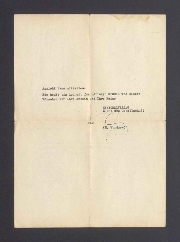 Sehr geehrter Herr Professor, leider komme ich erst heute dazu [...]