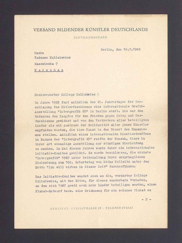 Hochverehrter Kollege Kulisiewicz!  Im Jahre 1695 fand anlasslich des 20. Jahrestages [...]