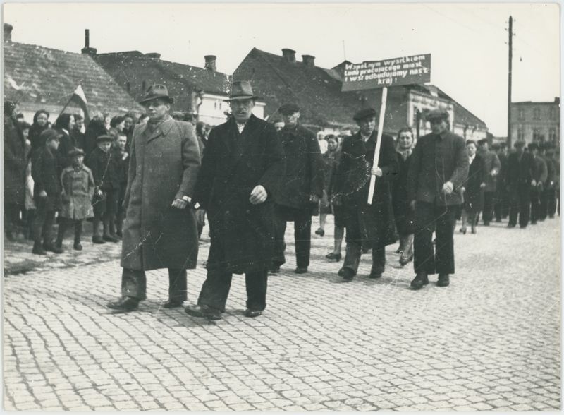 Obchody uroczystości Pierwszego Maja w Opatówku