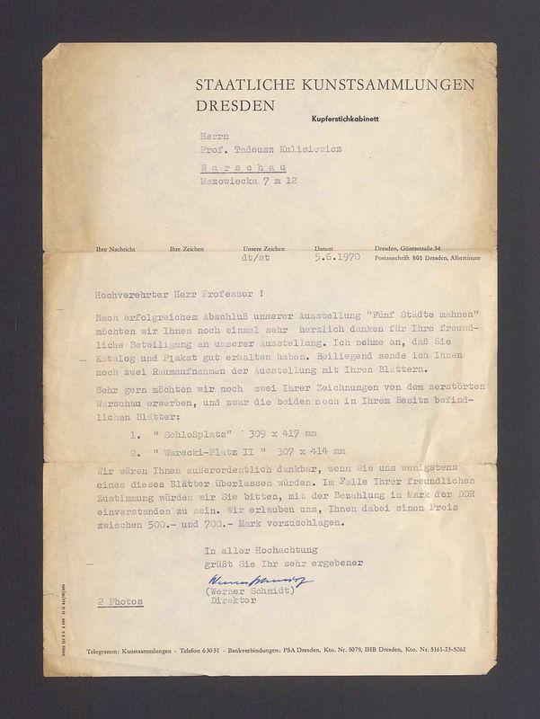 Hochverehrter Herr Professor! Nach erfolgreichem Abschluss [...]