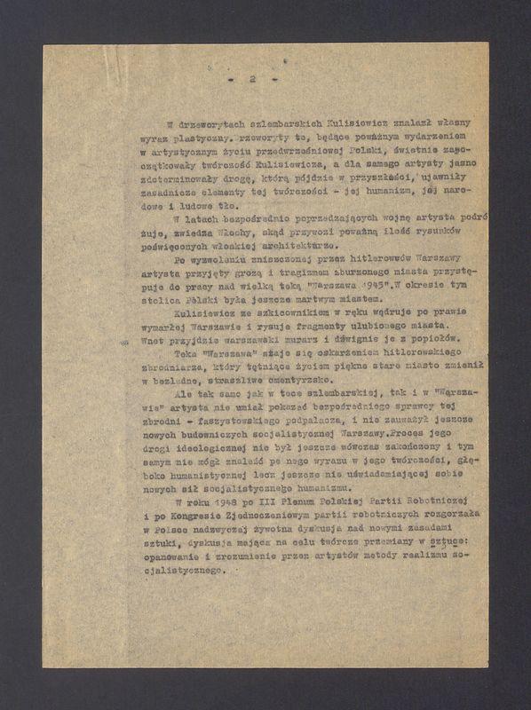 Droga życiowa artysty, droga jego twórczości, droga zmagań ze sobą samym [...]