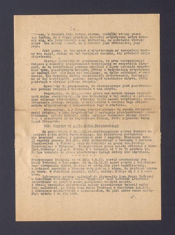 Biuletyn Informacyjny Zarządu Głównego Związku Polskich Artystów Plastyków