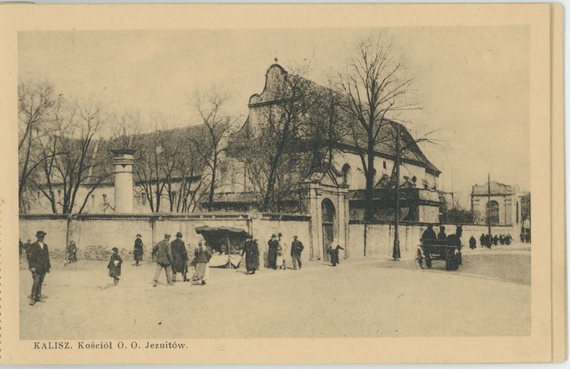 Album Kalisza - "16 Widoków Heliotypjowych" - Kościół o.o. Jezuitów