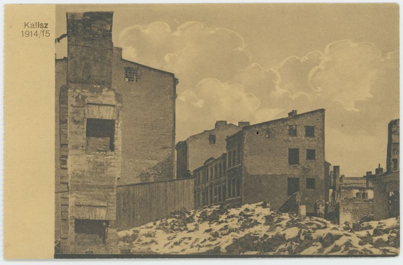 Kalisz podczas wojny - in der Kreigszeit 