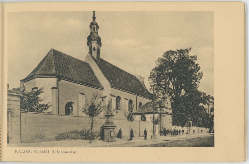 Album Kalisza - "16 Widoków Heliotypjowych" - Kościół Refomatów