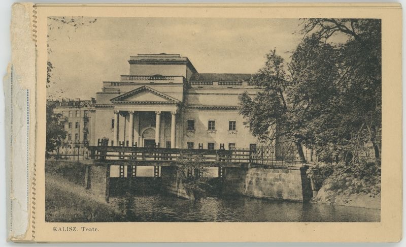 Album Kalisza - "16 Widoków Heliotypjowych" - Teatr