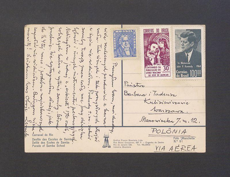 Przesyłam Wam, moi drodzy, wiele serdecznych pozdrowień [...]