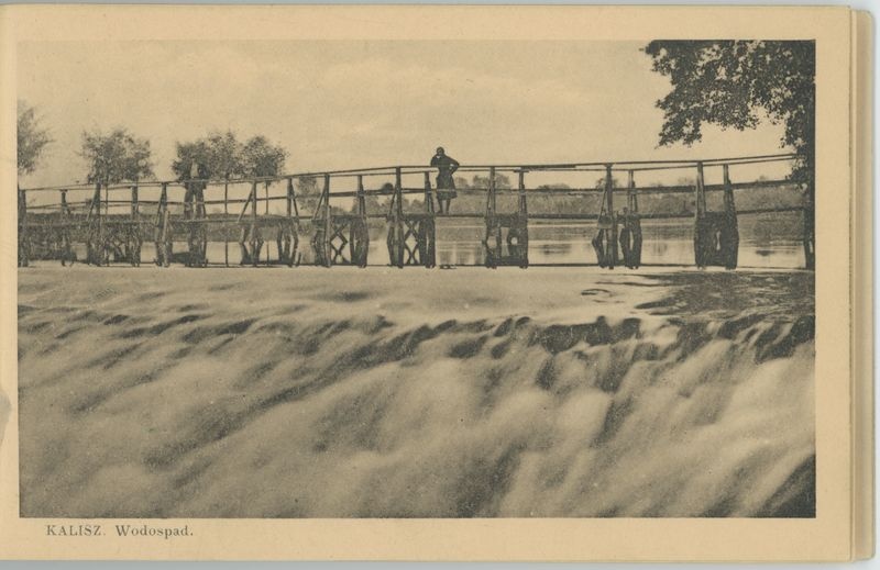 Album Kalisza - "16 Widoków Heliotypjowych" - Wodospad