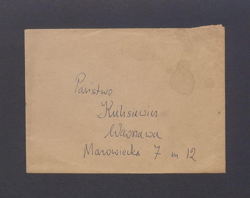 Koperta, nad. Elżbieta Solka