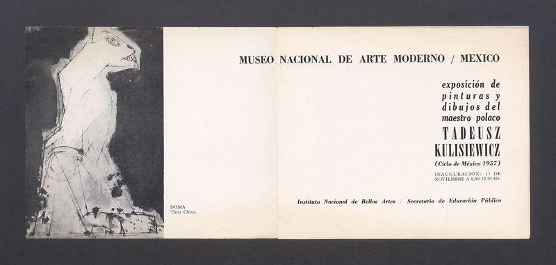 Exposicion de pinturas y dibujos del maestro polaco Tadeusz Kulisiewicz