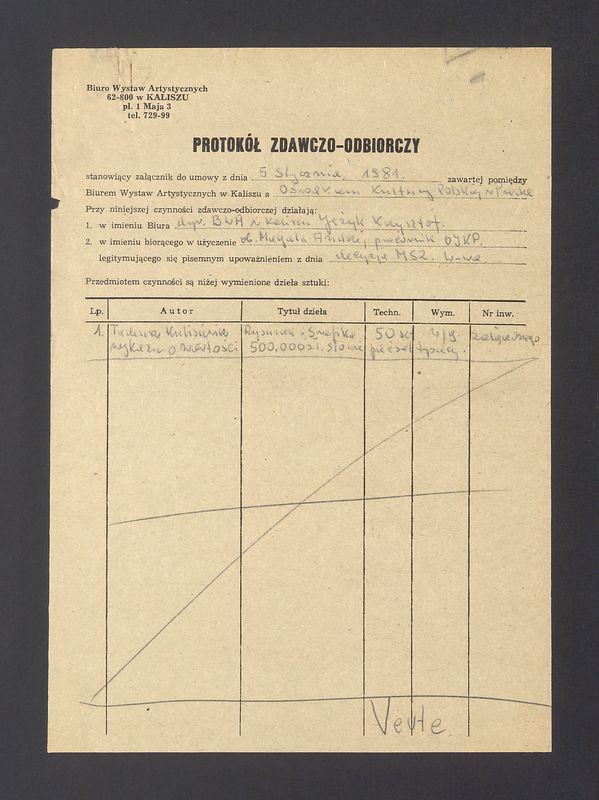 Protokół zdawczo-odbiorczy