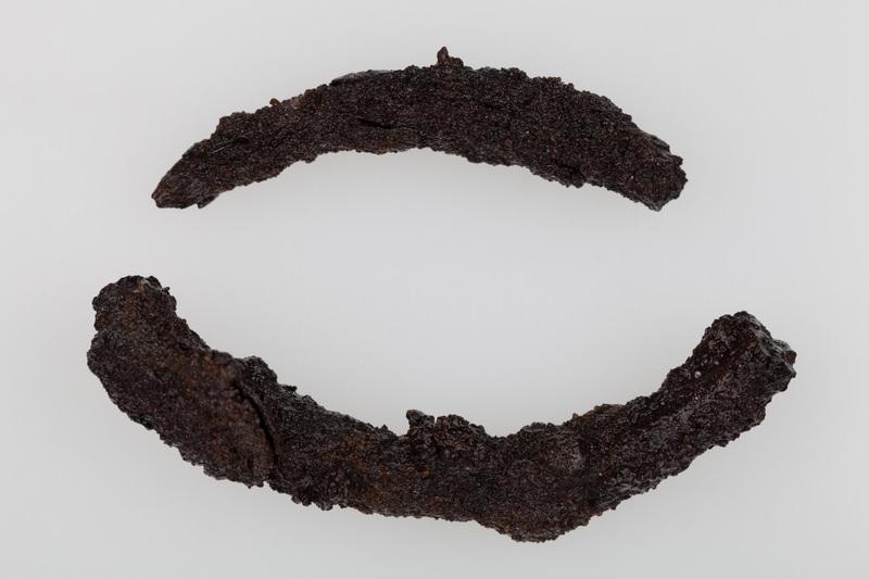 Fragmenty kółka żelaznego