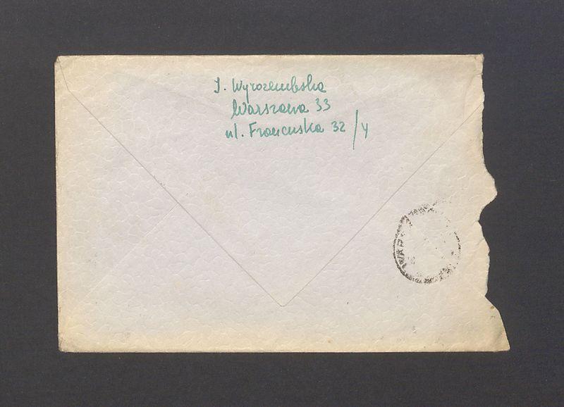 Koperta, nad. I. Wyrozembska