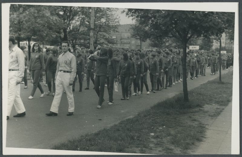 Zdjęcie z albumu dotyczącego kaliskiej hali sportowej