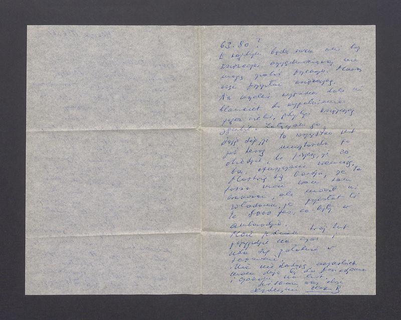 Drogi Tadeuszu! Wczoraj wróciłem z dłuższej podróży [...]