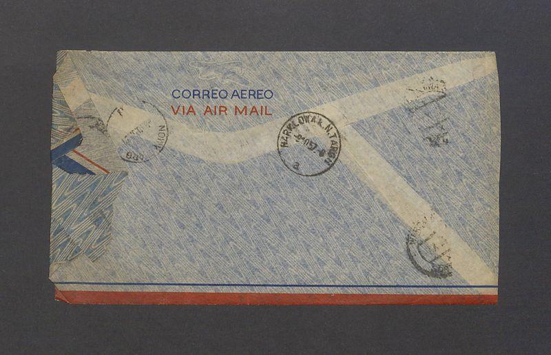 Koperta, adr. Szan. Pan Prof. Tadeusz Kulisiewicz