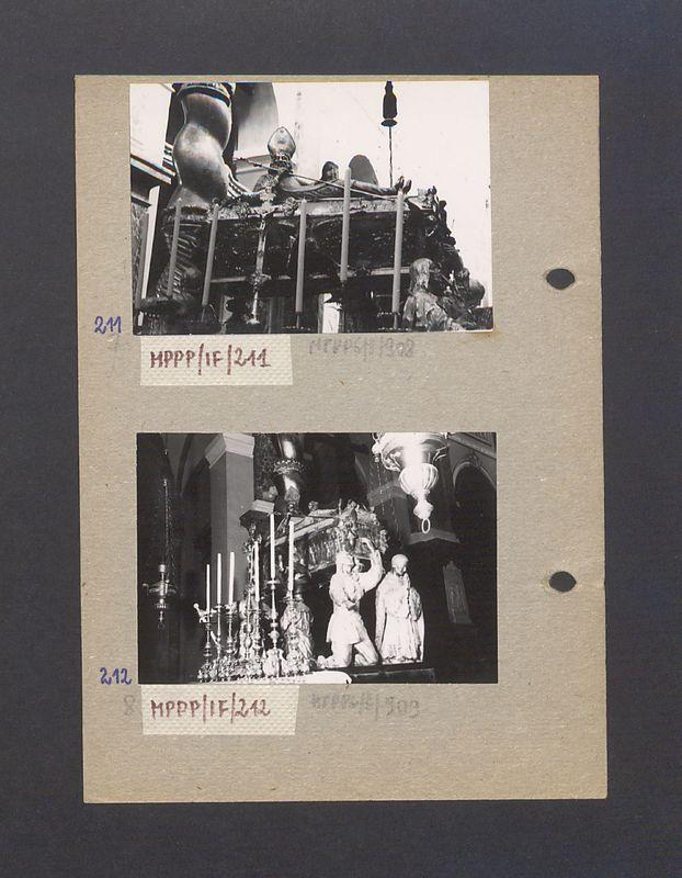 Wnętrze gnieźnieńskiej katedry. Sarkofag św. Wojciecha.