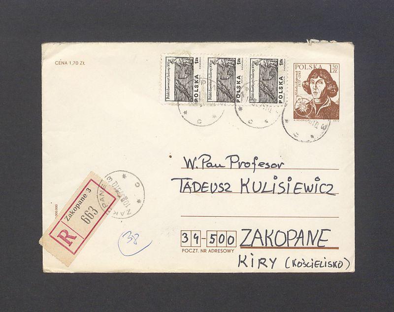 Koperta, nad. Jerzy Młodziejowski