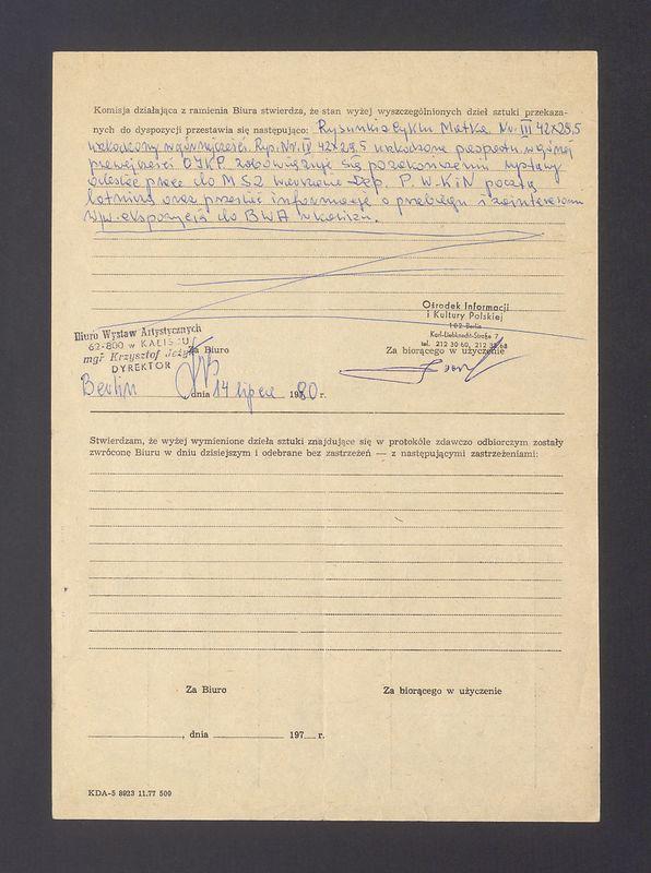 Protokół zdawczo-odbiorczy