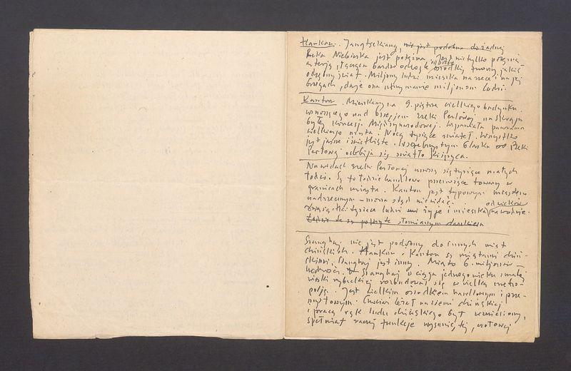 Notatki z Chin, diariusz podróży, cz. 1