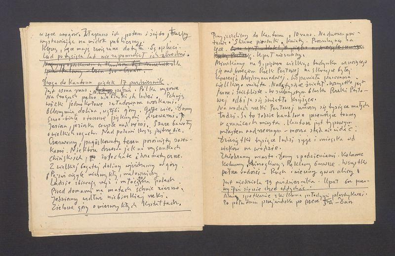 Notatki z Chin, diariusz podróży, cz. 1