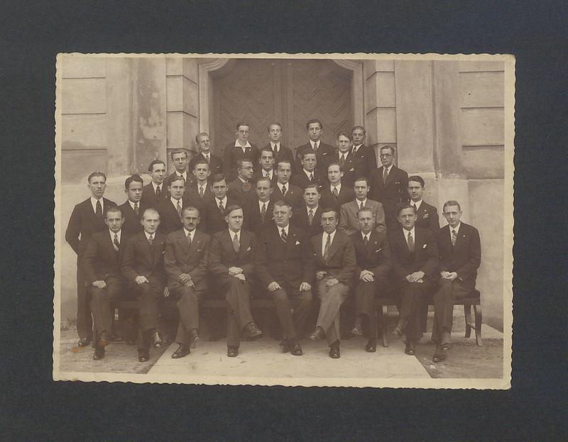 Członkowie gnieźnieńskiego chóru "Dzwon".