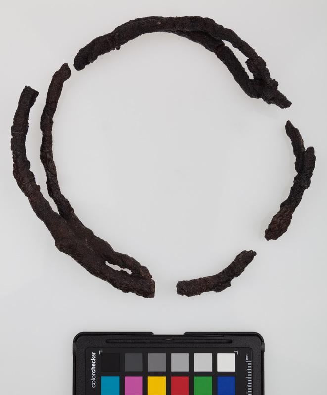 Para złączonych żelaznych bransolet