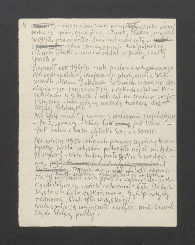 2) więc w międzyczasie powstały rysunki w różnej technice [...]