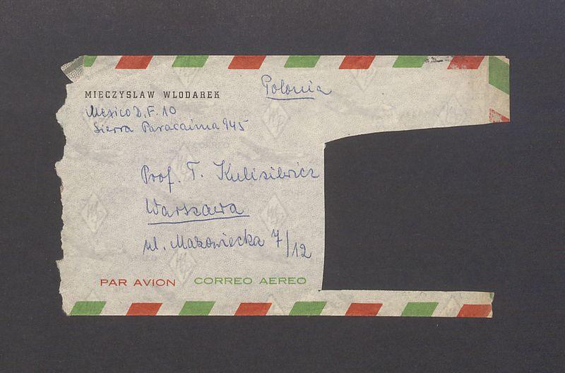 Koperta, nad. Mieczysław Wlodarek