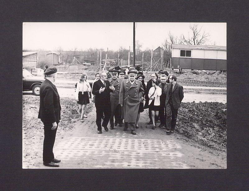 Wizyta żołnierzy radzieckich. 