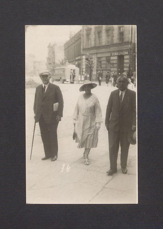 Józef Przybyszewski z żoną Marią.