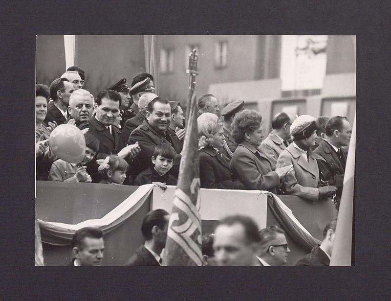 Obchody 1 Maja 1970 r. Trybuna.