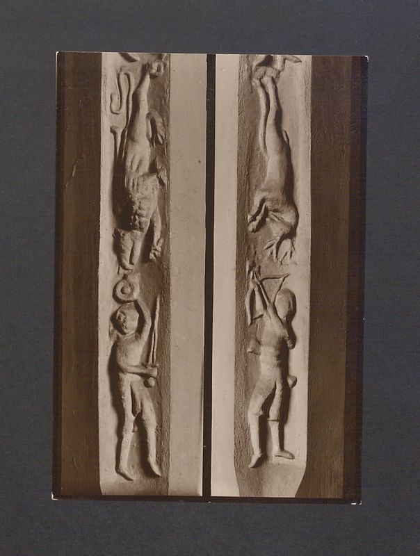 Płaskorzeźby z kaplicy pw. św. Jana Nepomucena.