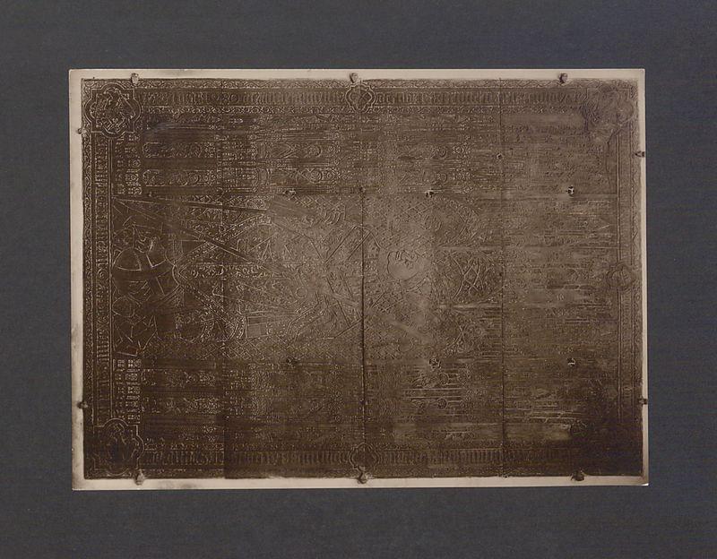 Płyta nagrobna arcybiskupa Jakuba z Sienna.