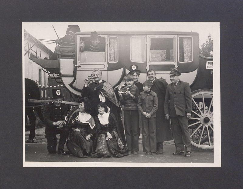 Dyliżans pocztowy w Łubowie.