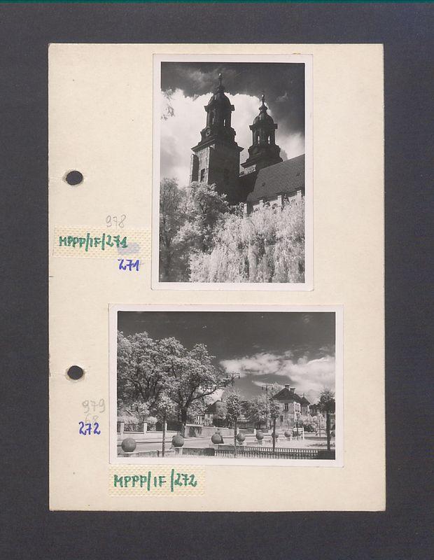 Widok z ul. Łaskiego na kanonie przy ul. Tumskiej.