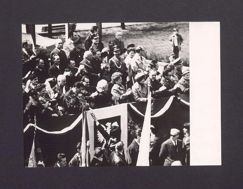 Obchody 1 Maja 1970 r. Trybuna.