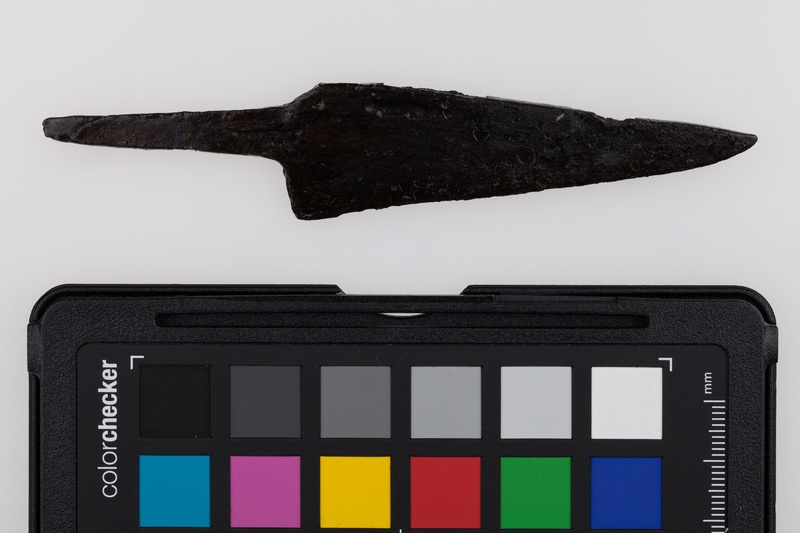 Nóż żelazny z trzpieniem