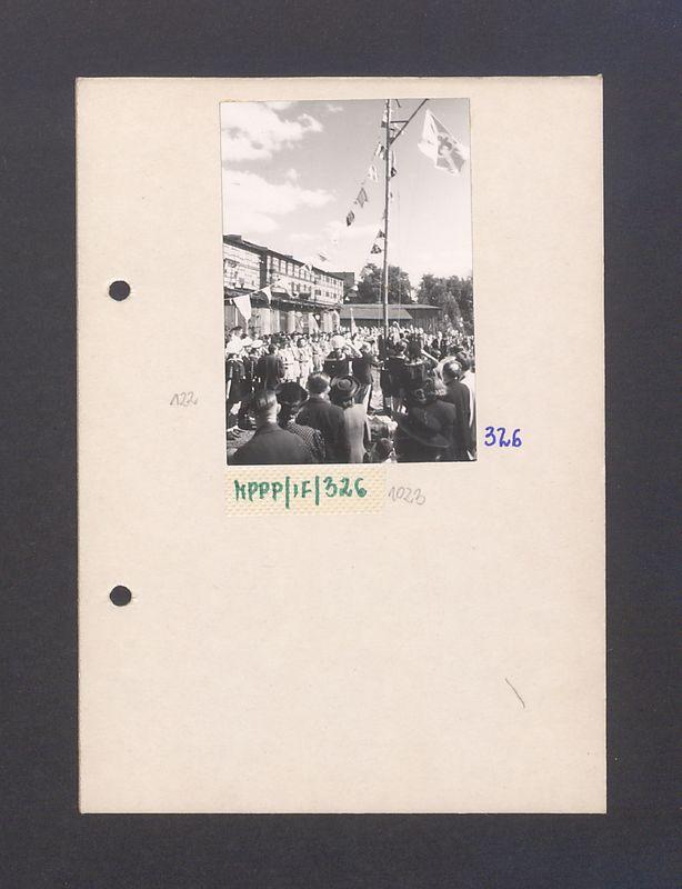 Uroczystości harcerskie w mieście.