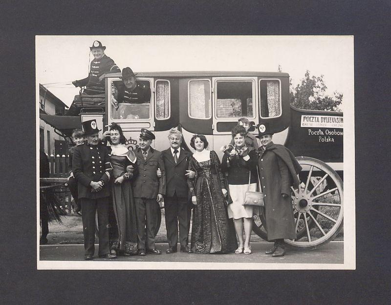 Dyliżans pocztowy w Łubowie.