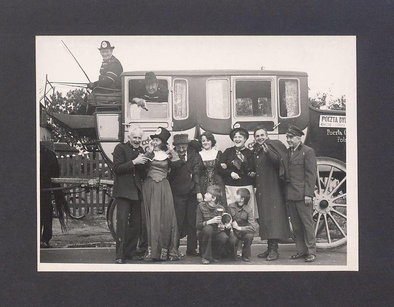 Dyliżans pocztowy w Łubowie.