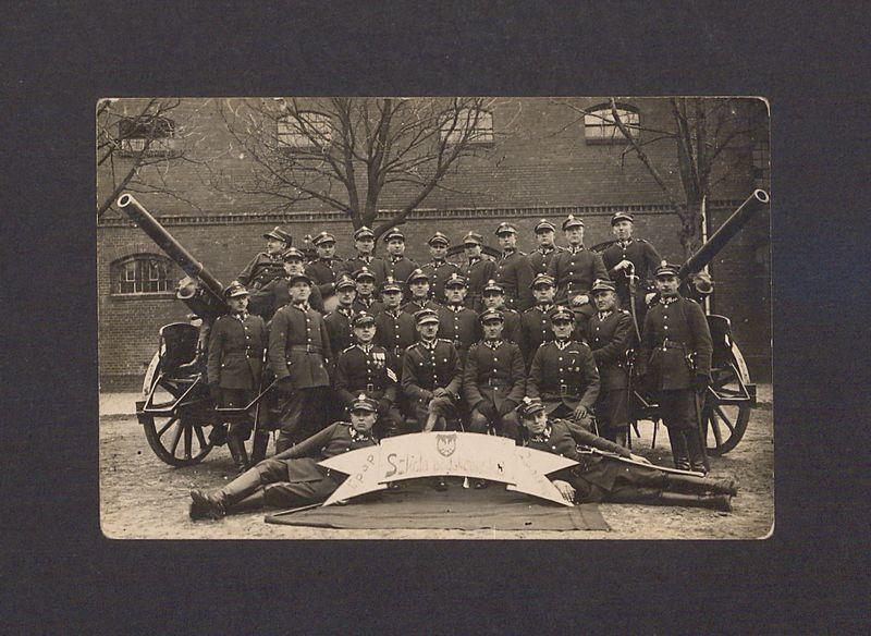 Kadeci Szkoły Podoficerskiej 17 Pułku Artylerii Lekkiej.