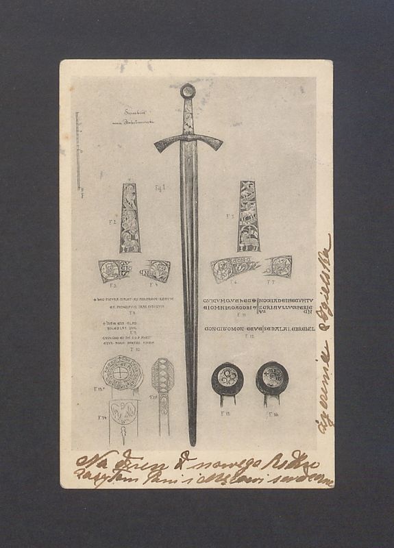 Szczerbiec i miecz bolesławowski.