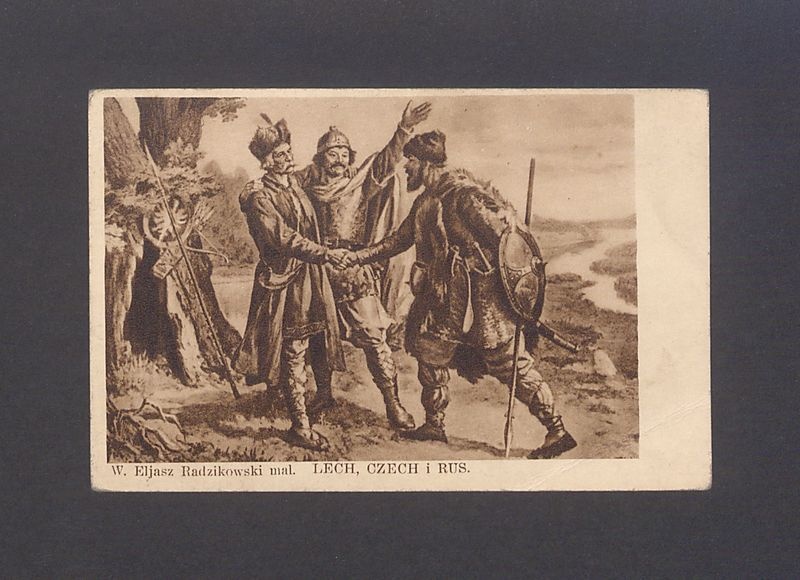 Lech, Czech i Rus według Eliasza Radzikowskiego.