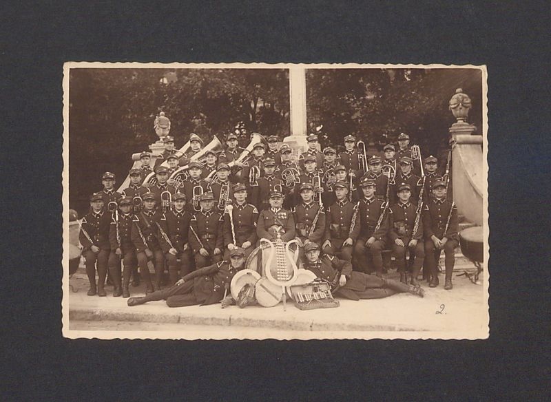 Orkiestra wojskowa 69 Pułku Piechoty w Gnieźnie.