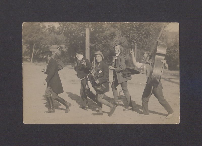 Orkiestra wojskowa 69 Pułku Piechoty w Wolsztynie.