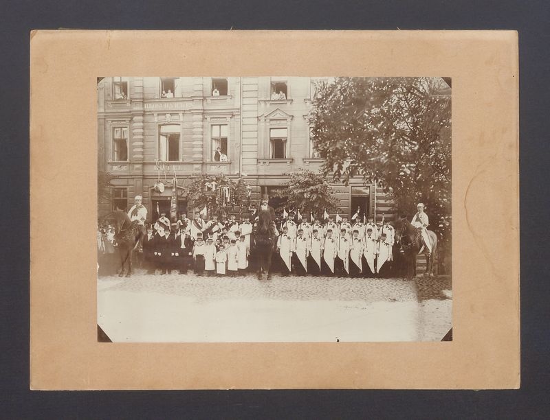 Członkowie Cechu Rzeźnickiego.