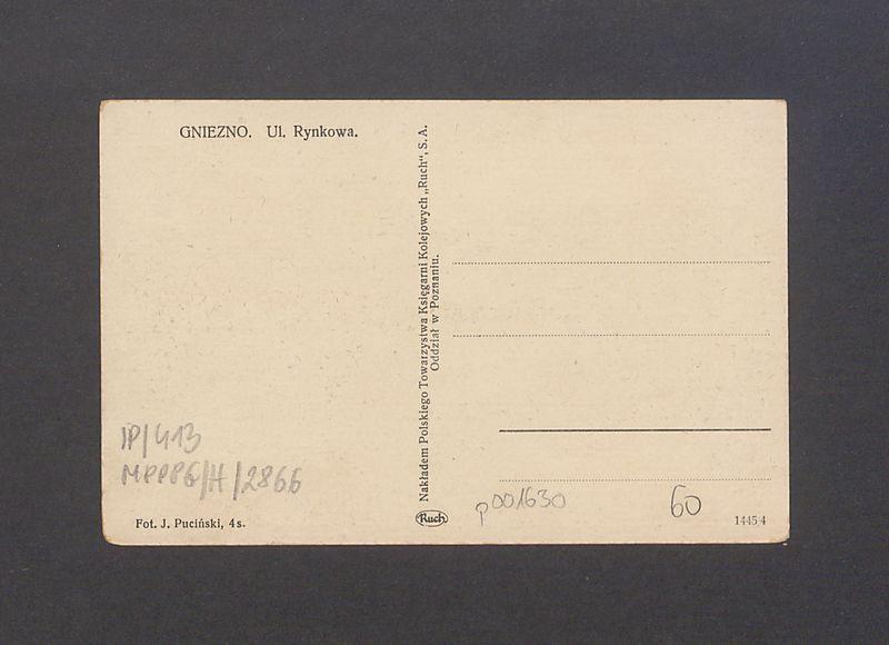 Gniezno, ul. Rynkowa (ul. Chrobrego).