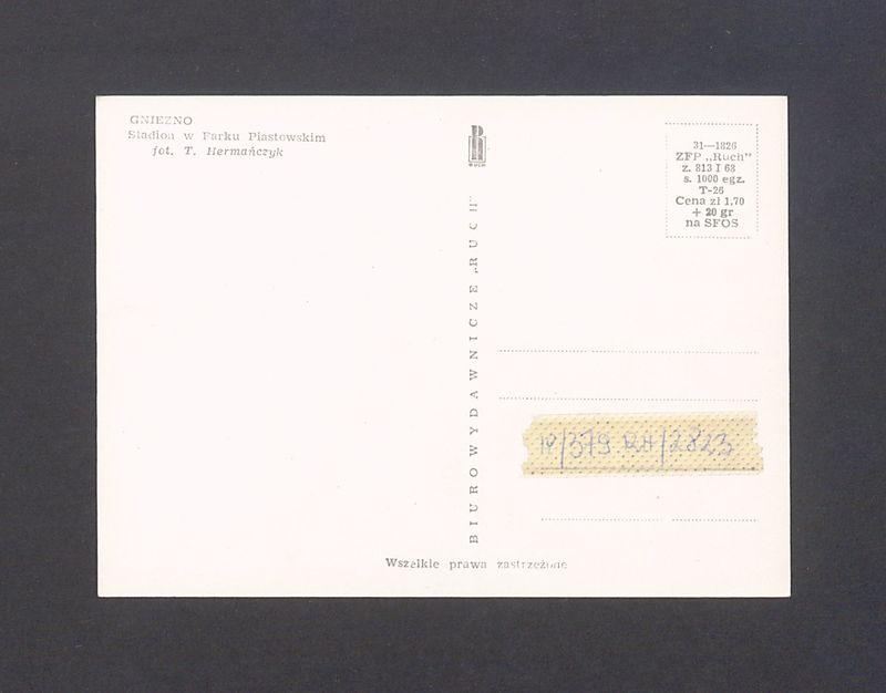 Stadion w Parku Piastowskim.