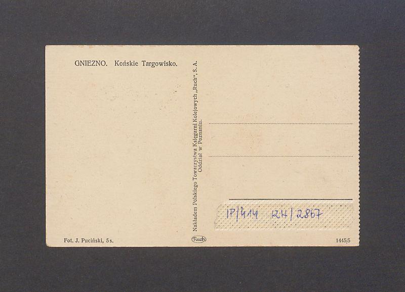 Gniezno, Końskie Targowisko.